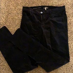 Loft Modern Skinny Navy Corduroys